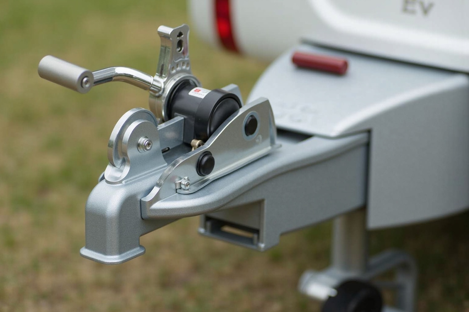 AL-KO Premium Stützrad mit Soft-Rad neben einem Standard-Stützrad