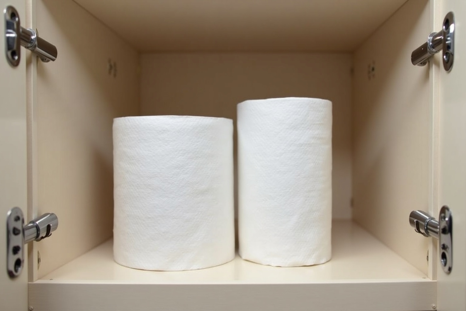 Camping-Toilettenpapier und normales WC-Papier im Vergleich