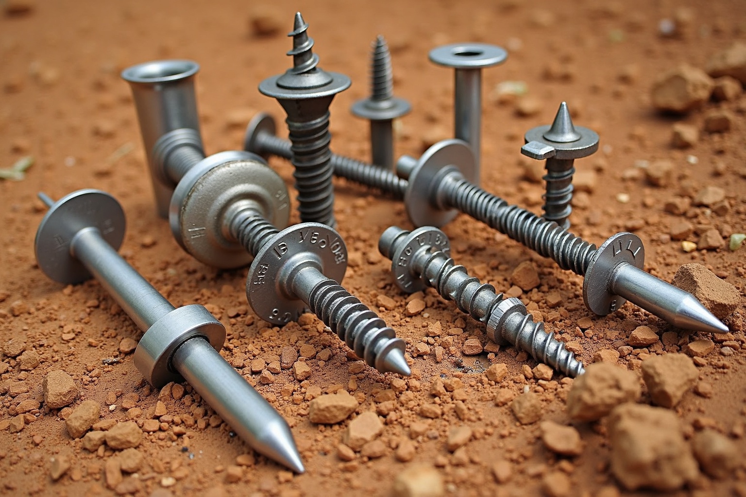 Camping-Szene am Wohnwagen